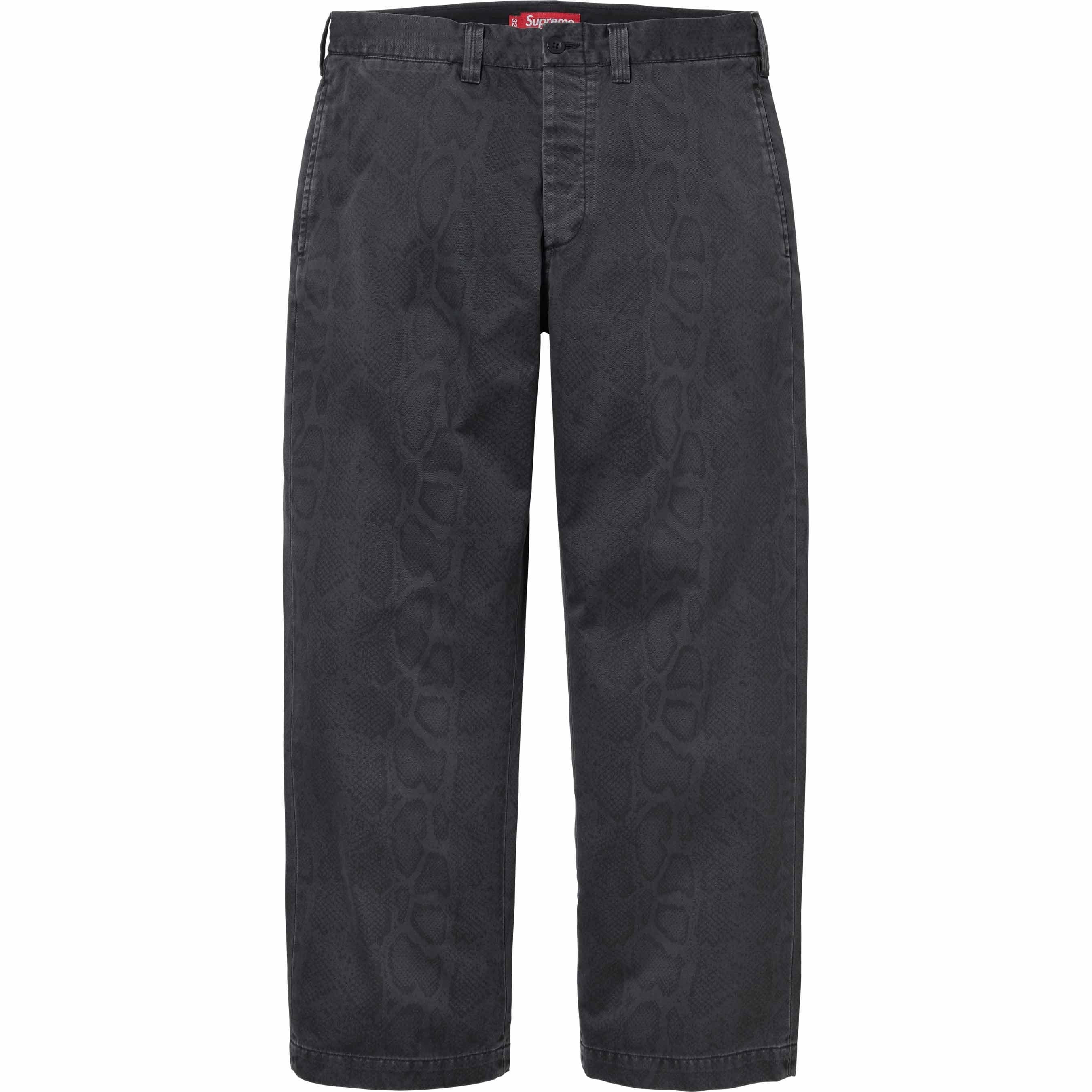 Snake Print Chino Pant view 6